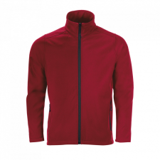 SOL&#039;S RACE férfi softshell dzseki SO01195, Pepper Red-XL férfi kabát, dzseki