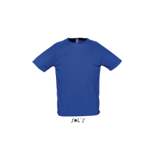 SOL'S raglános, rövid ujjú férfi sport póló SO11939, Royal Blue-XXS
