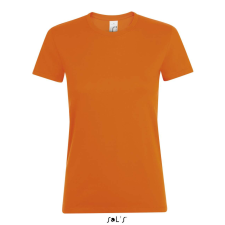 SOL&#039;S REGENT Női kereknyakú rövid ujjú pamut póló SO01825, Orange-L női póló