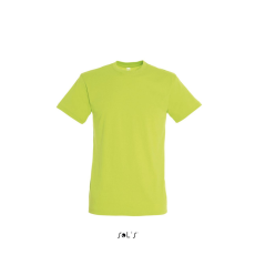 SOL'S REGENT unisex kereknyakú rövid ujjú pamut póló SO11380, Apple Green-S