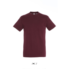 SOL'S REGENT unisex kereknyakú rövid ujjú pamut póló SO11380, Burgundy-XL férfi póló