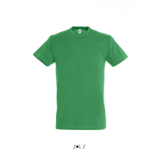 SOL'S REGENT unisex kereknyakú rövid ujjú pamut póló SO11380, Kelly Green-XL