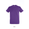 SOL'S REGENT unisex kereknyakú rövid ujjú pamut póló SO11380, Light Purple-L