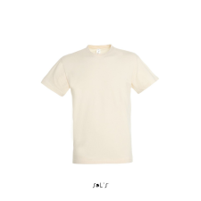 SOL'S REGENT unisex kereknyakú rövid ujjú pamut póló SO11380, Natural-M férfi póló