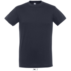 SOL'S REGENT unisex kereknyakú rövid ujjú pamut póló SO11380, Navy-L