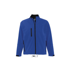 SOL'S RELAX vastag 3 rétegű férfi softshell dzseki SO46600, Royal Blue-L