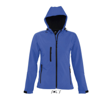 SOL&#039;S REPLAY kapucnis cipzáras Női softshell dzseki SO46802, Royal Blue-S női dzseki, kabát