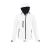 SOL'S REPLAY kapucnis cipzáras Női softshell dzseki SO46802, White-XL