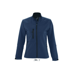 SOL'S ROXY vastag 3 rétegű Női softshell dzseki SO46800, Abyss Blue-2XL