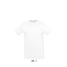 SOL'S SUBLIMA unisex rövid ujjú szublimálható póló SO11775, White-S