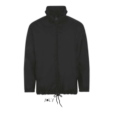 SOL&#039;S széldzseki, gallérba rejtett kapucnival SO01618, Black-M munkaruha