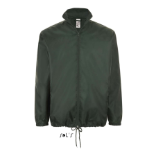 SOL&#039;S széldzseki, gallérba rejtett kapucnival SO01618, Forest Green-XL férfi kabát, dzseki