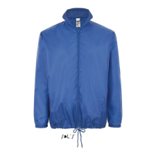 SOL'S széldzseki, gallérba rejtett kapucnival SO01618, Royal Blue-XL férfi kabát, dzseki