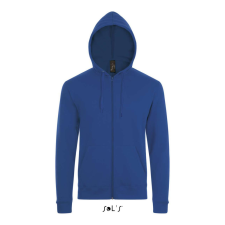 SOL&#039;S unisex cipzáras kapucnis pulóver SO01714, Royal Blue-2XL női pulóver, kardigán