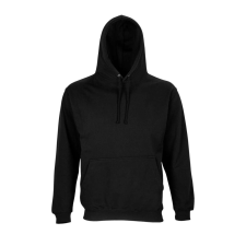 SOL'S unisex kapucnis pulóver SO03815, Black-XL női pulóver, kardigán