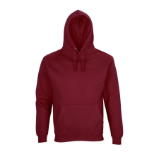 SOL'S unisex kapucnis pulóver SO03815, Burgundy-S női pulóver, kardigán