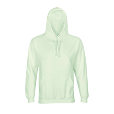 SOL'S unisex kapucnis pulóver SO03815, Creamy Green-M női pulóver, kardigán