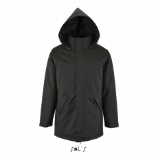 SOL'S Uniszex kabát SOL'S SO02109 Sol'S Robyn - Jacket With padded Lining -L, Black