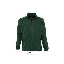 SOL&#039;S Uniszex kabát SOL&#039;S SO55000 Sol&#039;S north Men - Zipped Fleece Jacket -3XL, Fir Green női dzseki, kabát