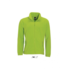 SOL&#039;S Uniszex kabát SOL&#039;S SO55000 Sol&#039;S north Men - Zipped Fleece Jacket -XL, Lime női dzseki, kabát