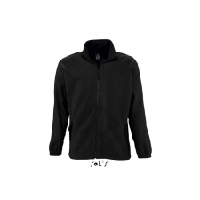 SOL&#039;S Uniszex kabát SOL&#039;S SO55000 Sol&#039;S north Men - Zipped Fleece Jacket -XS, Black női dzseki, kabát