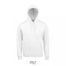 SOL'S Uniszex kapucnis pulóver SOL'S SO02991 Sol'S Spencer - Hooded Sweatshirt -L, White
