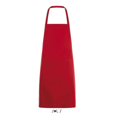 SOL&#039;S Uniszex kötény SOL&#039;S SO01744 Sol&#039;S Gramercy - Long Apron With pocket -Egy méret, Red női ruházati kiegészítő