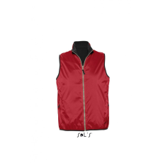 SOL'S Uniszex mellény SOL'S SO44001 Sol'S Winner - Contrasted Reversible Bodywarmer -XS, Red