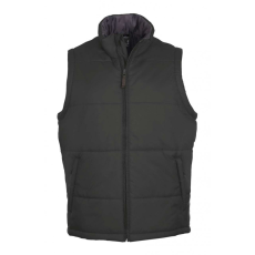 SOL'S Uniszex mellény SOL'S SO44002 Sol'S Warm - Quilted Bodywarmer -4XL, Charcoal Grey