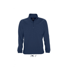 SOL&#039;S Uniszex pulóver SOL&#039;S SO56000 Sol&#039;S ness - Fleece 1/4 Zip Sweatshirt -4XL, Navy férfi pulóver, kardigán