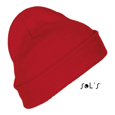 SOL&#039;S Uniszex sapka SOL&#039;S SO01664 Sol&#039;S pittsburgh - Solid-Colour Beanie With Cuffed Design -Egy méret, Red női sapka