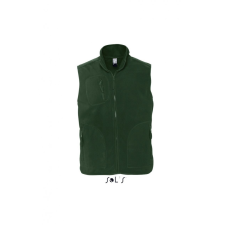SOL&#039;S Uniszex SOL&#039;S SO51000 Sol&#039;S norway - Sleeveless Fleece Cardigan -XL, Fir Green női pulóver, kardigán