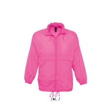 SOL&#039;S Uniszex széldzseki SOL&#039;S SO32000 Sol&#039;S Surf - Water Repellent Windbreaker -2XL, Neon Pink 2 női dzseki, kabát