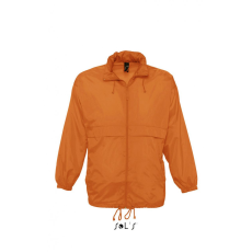SOL'S Uniszex széldzseki SOL'S SO32000 Sol'S Surf - Water Repellent Windbreaker -M, Orange