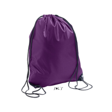 SOL&#039;S URBAN poliészter tornazsák-hátizsák, mindennapos használatra SO70600, Purple-U tornazsák