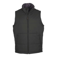 SOL&#039;S WARM steppelt unisex mellény poliészter béléssel SO44002, Charcoal Grey-L munkaruha