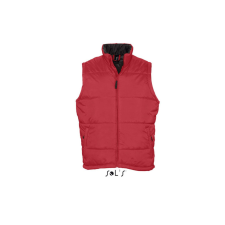 SOL&#039;S WARM steppelt unisex mellény poliészter béléssel SO44002, Red-2XL munkaruha