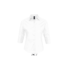  SOL&- 039;S SO17010 SOL&- 039;S EFFECT - 3/4 SLEEVE STRETCH WOMEN&- 039;S SHIRT 2XL
