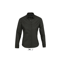  SOL&- 039;S SO17015 SOL&- 039;S EDEN - LONG SLEEVE STRETCH WOMEN&- 039;S SHIRT S
