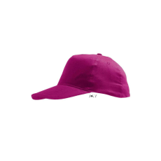  SOL&- 039;S SUNNY KIDS tépőzáras gyerek baseball sapka, 5 paneles SO88111, Fuchsia-U