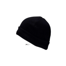 SOL&- 039;S unisex polár sapka SO88112, Black-55 férfi sapka