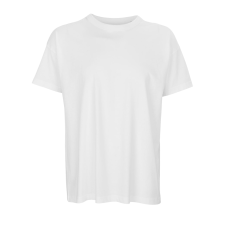 SOL'S Boxy Men's oversized póló (white, XL) munkaruha