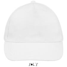 SOL'S Buzz - 5 lapos sapka (white munkaruha