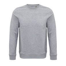 SOL'S Comet - unisex környakú pulóver (grey melange, M)