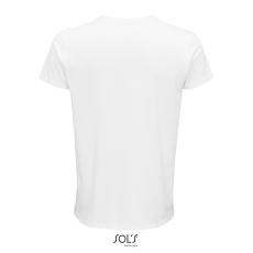 SOL'S Crusader Men - környakas testhezálló jersey póló (white, 3XL)