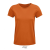 SOL'S Crusader Women - környakas testhezálló jersey póló (orange, S)