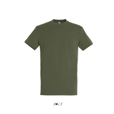 SOL'S Imperial- férfi környakú póló (dark khaki, 2XL)