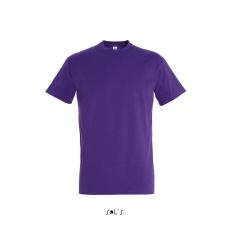 SOL'S Imperial- férfi környakú póló (dark purple, M)