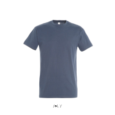 SOL'S Imperial- férfi környakú póló (denim, XL) munkaruha