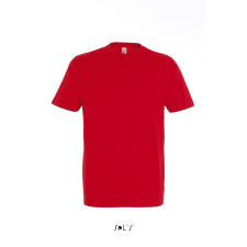 SOL'S Imperial- férfi környakú póló (red, XL) munkaruha
